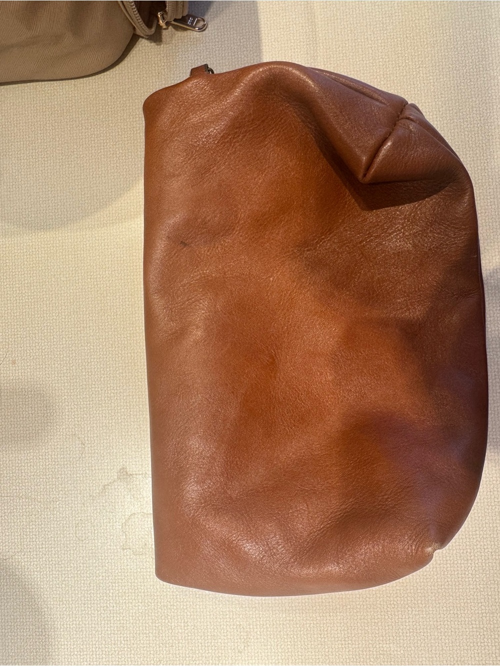 Patricia Nash Brown Leather Wristlet Pouch - Picture 4 of 5